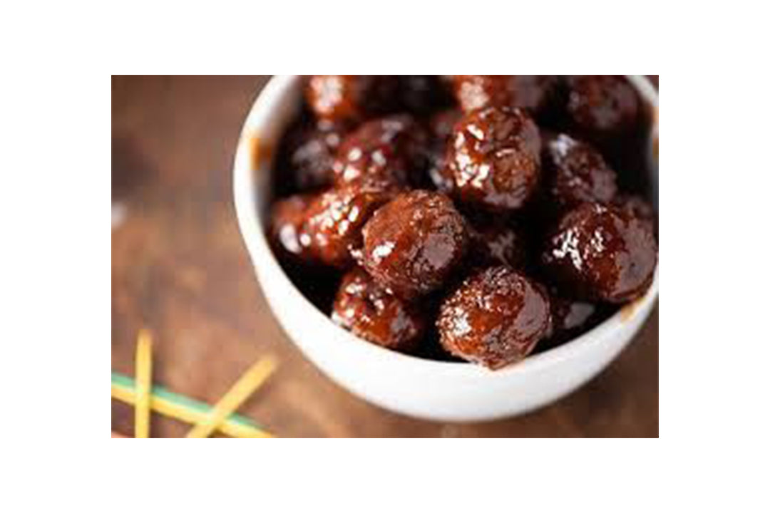 Crockpot Meatballs with Raspberry Chipotle Sauce with Terrapin Ridge Farms Raspberry Chipotle Glaze Crockpot Meatballs with Raspberry Chipotle Sauce with Terrapin Ridge Farms Raspberry Chipotle Glaze